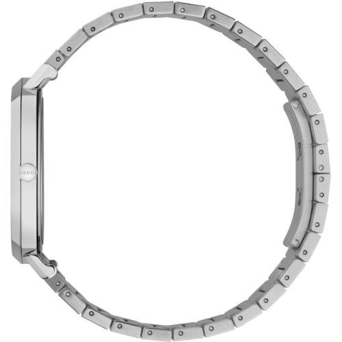 Gucci YA157410 Men’s Grip Silver 38mm Swiss Watch - Watches