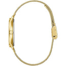 Guess Avery Ladies Gold Diamond Mesh Watch GW0031L2 - Watches