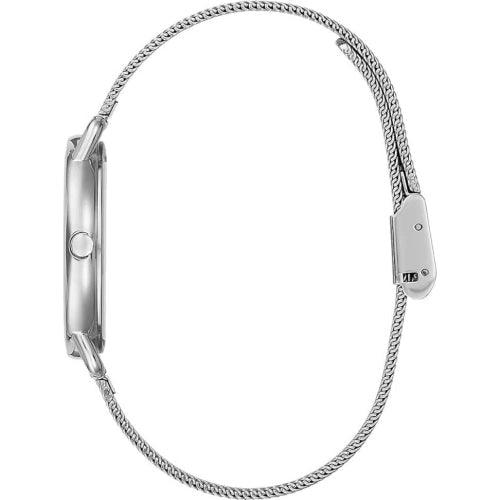 Guess Avery Ladies Silver Diamond Mesh Watch GW0031L1 - WatchStatus Ltd