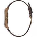 Guess Blazer Men’s Blue / Brown Leather Watch GW0212G2 - Watches