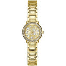 Guess Gem Ladies Gold 25mm Watch GW0028L2 - Watches