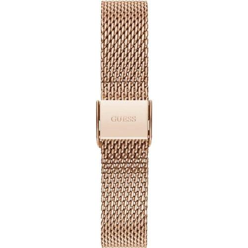 Guess Jewel Ladies Rose Gold Mesh Watch W1289L3 - Watches