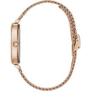 Guess Jewel Ladies Rose Gold Mesh Watch W1289L3 - Watches
