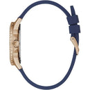 Guess Lady Comet Ladies Blue Silicone 38mm Watch GW0358L1 - Watches