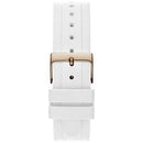 Guess Moonlight Ladies White Rubber 36mm Watch GW0257L2 - Watches