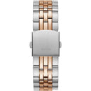 Guess Odyssey Mens Two-tone Blue Dial 44mm Watch W1107G3 - Watches