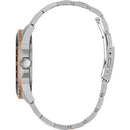 Guess Odyssey Mens Two-tone Blue Dial 44mm Watch W1107G3 - Watches