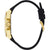 Guess Venus Ladies Black Gold Silicone Watch GW0118L1 - Watches
