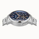 Ingersoll I00305B Men’s The Regent Silver/Blue Stainless Automatic Watch - WATCHES