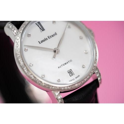 Louis Erard Excellence Diamonds Date Black - Watches & Crystals