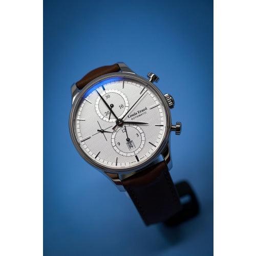 Louis Erard Men's Automatic Heritage Watch Silver 78289AA21.BVA01 - Watches & Crystals