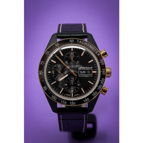 Louis Erard Men’s Watch La Sportive Chronograph Gold Tone - Watches