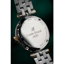 Louis Erard Quartz Ladies Watch Romance Date Steel IP Rose Gold 33mm - Watches