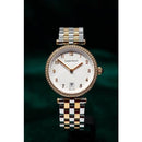 Louis Erard Quartz Ladies Watch Romance Date Steel IP Rose Gold 33mm - Watches