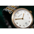 Louis Erard Quartz Ladies Watch Romance Date Steel IP Rose Gold 33mm - Watches