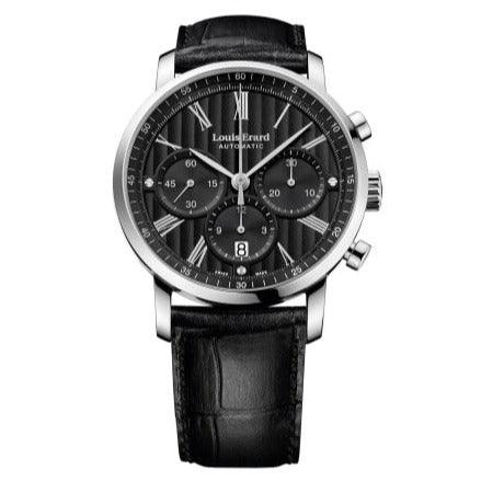 Louis Erard Excellence Chronograph Black - Watches & Crystals