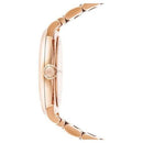 Marc Jacobs MBM3244 Ladies Baker White Dial Rose Gold Stainless Steel Watch