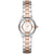 Marc Jacobs MBM3418 Ladies Tether Part-Transparent Dial Two-Tone Stainless Steel Watch