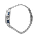 Maserati R8873639001 Men’s Triconic Silver/Blue Chronograph Watch - Watches