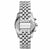 Michael Kors MK5555 Ladies Lexington Silver Chronograph Watch