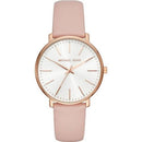Michael Kors MK2741 Ladies Pyper Rose Gold/Silver with Pink Leather Watch - WATCHES