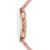 Michael Kors MK2741 Ladies Pyper Rose Gold/Silver with Pink Leather Watch - WATCHES