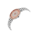 Michael Kors MK3446 Ladies Mini Darci Silver/Rose Gold Stainless Steel Crystal Watch - WATCHES