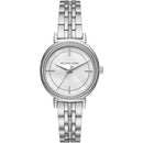 Michael Kors MK3641 Ladies Cinthia Silver Mother-of-Pearl Crystal Watch - WATCHES