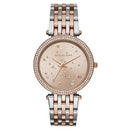 Michael Kors MK3726 Ladies Darci Two-tone Stainless Steel Crystal Watch