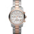 Michael Kors MK5315 Ladies Runway Silver/Rose Gold Chronograph Watch - WATCHES