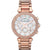 Michael Kors MK5491 Ladies Parker Rose Gold Chronograph Crystal Watch