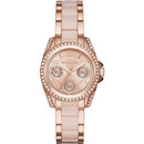 Michael Kors MK6175 Ladies Blair Rose Gold/Pink Day Date Watch - WATCHES
