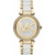 Michael Kors MK6313 Ladies Parker Crystal ’MK’ Gold & White Watch