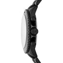 Michael Kors MK8750 Men’s Bayville Silver/Black Chronograph Watch - Watches