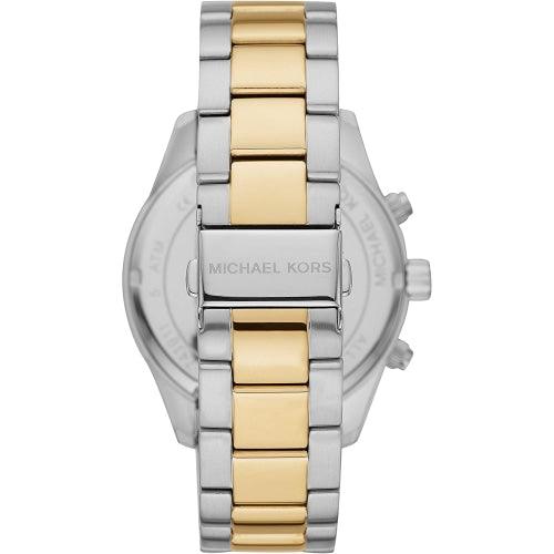 Michael Kors MK8825 Men’s Layton Two-tone/Blue Chronograph Watch - Watches