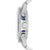 Michael Kors MK9024 Men’s JetMaster Silver/Blue Automatic Watch - Watches