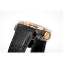 OMEGA Watch Seamaster Planet Ocean 600M 'Deep Black' GMT Ceramic And Gold - Watches & Crystals