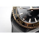 OMEGA Watch Seamaster Planet Ocean 600M 'Deep Black' GMT Ceramic And Gold - Watches & Crystals