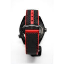 OMEGA Watch Seamaster Planet Ocean 600M 'Deep Black' Red GMT Ceramic - Watches & Crystals