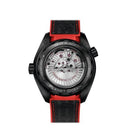 OMEGA Watch Seamaster Planet Ocean 600M 'Deep Black' Red GMT Ceramic - Watches & Crystals