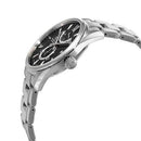 Orient Star Men’s Silver/Black Automatic 50hr Reserve Watch RE-HK0003B00B - WATCHES