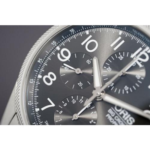 Oris Watch Big Crown Propilot Chronograph Grey - Watches & Crystals