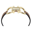 Salvatore Ferragamo Double Gancini Ladies Brown Leather Swiss Watch SFDO00319 - Watches