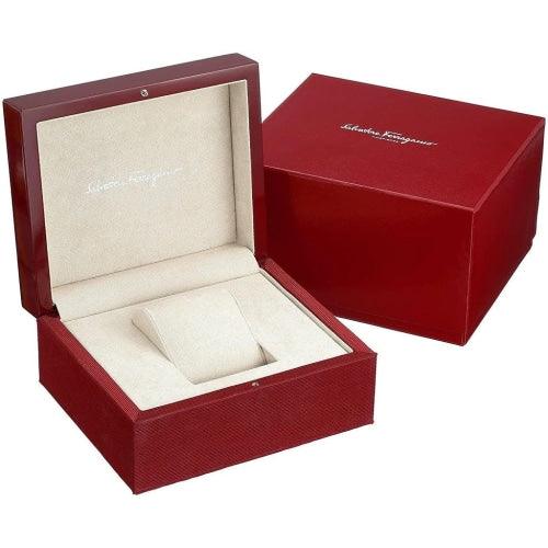 Salvatore Ferragamo F-80 Chrono Men’s Black Rubber Swiss Watch SFDL00218 - Watches