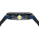 Salvatore Ferragamo F-80 Chrono Men’s Black Rubber Swiss Watch SFDL00218 - Watches