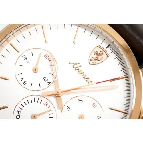 Scuderia Ferrari Watch Abetone Multi-FX Rose Gold White FE-083-0504 - Watches & Crystals