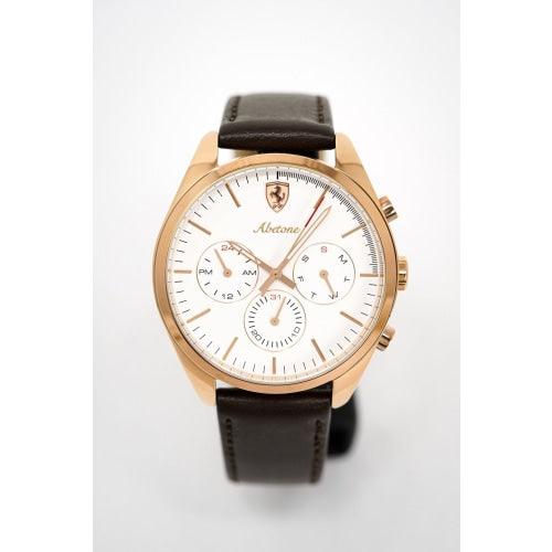 Scuderia Ferrari Watch Abetone Multi-FX Rose Gold White FE-083-0504 - Watches & Crystals