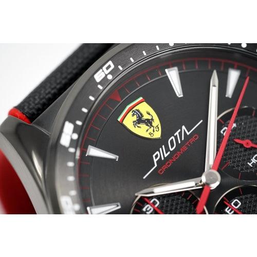 Scuderia Ferrari Watch Pilota Chronograph Black FE-083-0623 - Watches & Crystals