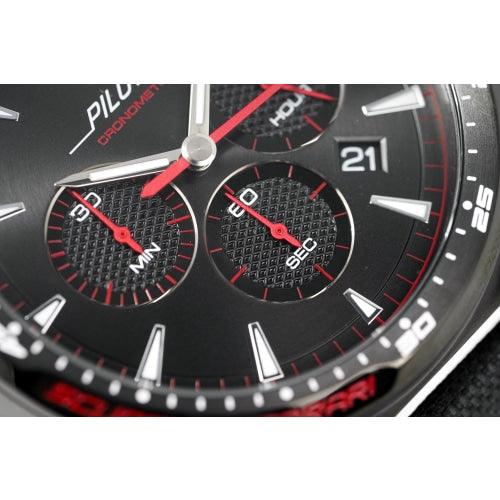 Scuderia Ferrari Watch Pilota Chronograph Black FE-083-0623 - Watches & Crystals