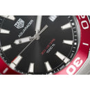 TAG Heuer Aquaracer Men’s Silver / Black Dial 43mm Watch WAY101B.BA0746 - Watches